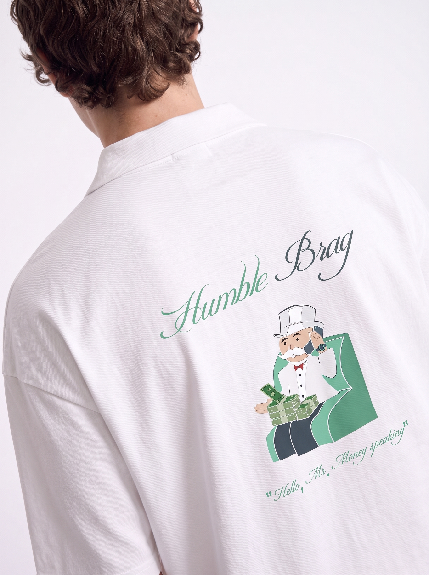 OVERSIZED POLO TEE - Mr. Money Speaking